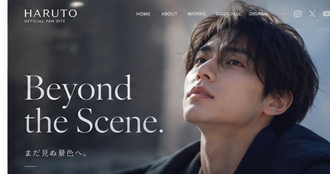 ファンサイト Editorial のプレビュー